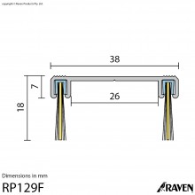 RP129F Door Bottom Seal