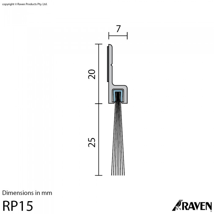 RP15 Brush Strip Seal