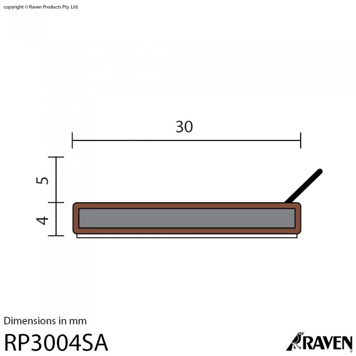 RP3004SA Intumescent fire seal