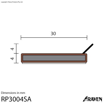 RP3004SA Intumescent fire seal