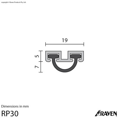 RP30 Door Bottom Seal