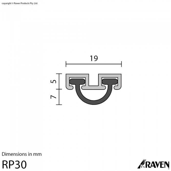 RP30 Door Bottom Seal