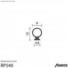 RP540 Silicon Weather Stripping