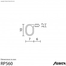RP560 Silicon Weather Stripping