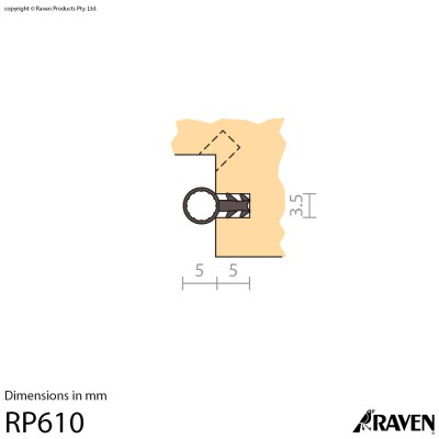 RP610 TPE Weather Stripping