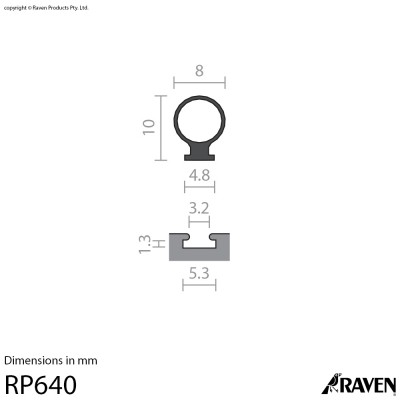 RP640 TPE Weather Stripping