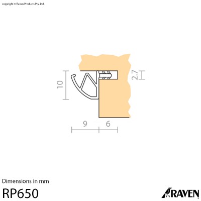 RP650 TPE Weather Stripping