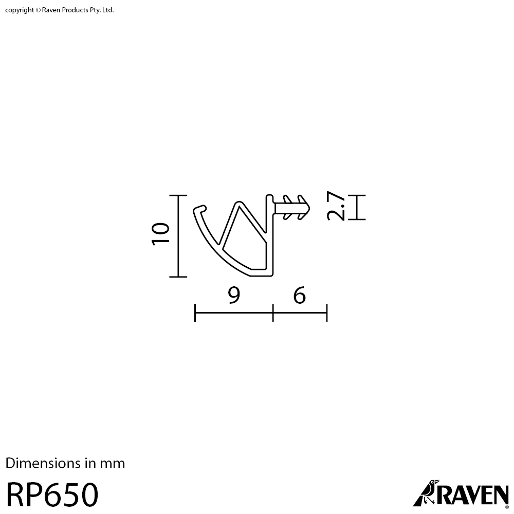RP650 TPE Weather Stripping