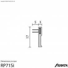 RP71Si Astragal/ Meeting Stile Seal