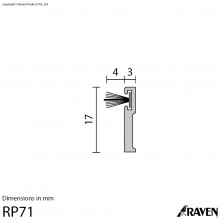 RP71 Astragal/ Meeting Stile Seal