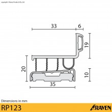 RP123 Door Bottom Seal