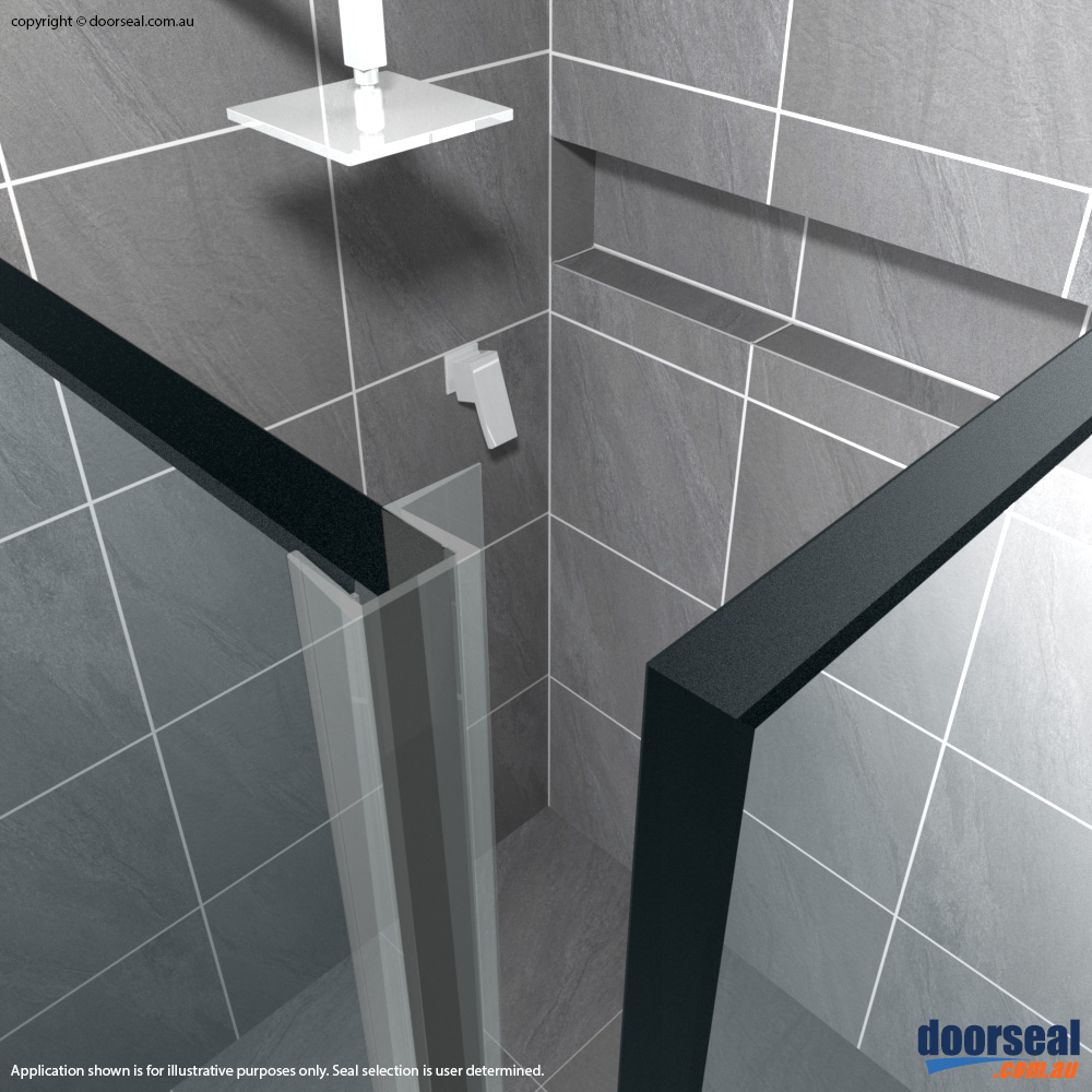 Sh002 Shower Screen Seal 10mm Glass Doorseal Com Au