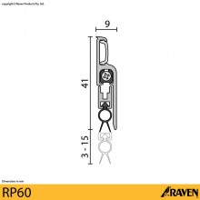 RP60 Automatic Door Bottom Seal