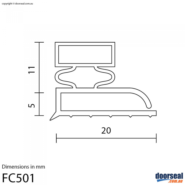 FC501 Inside Out (With flap)