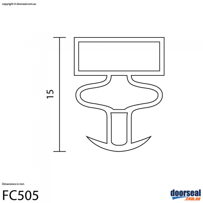 Skope: TME1000-C (Push in seal) - Commercial Fridge