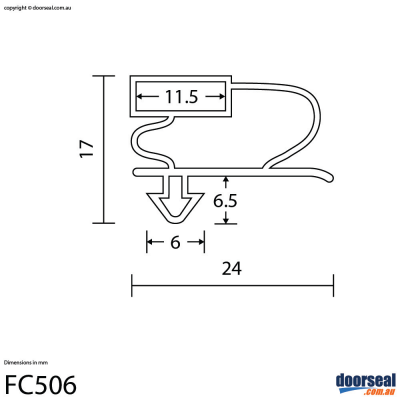 Skope: BB380r-2SW (Push in seal) - Commercial Fridge