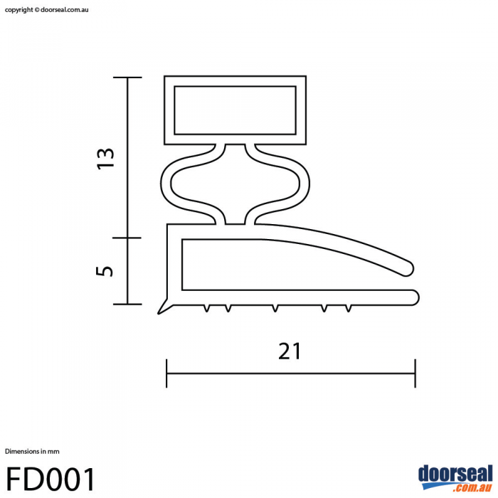 FD001 (3 SIDED SEAL)