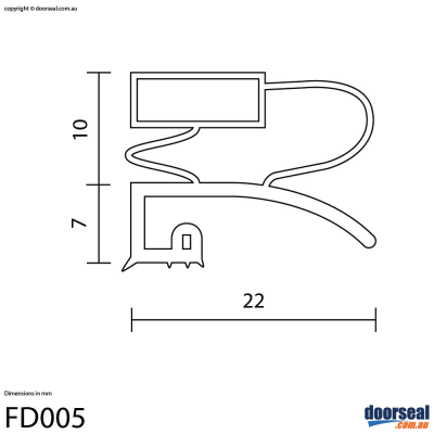 Amana: ATS518SW (Screw In or Moulded Lip) - Freezer