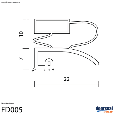 Astor: FD726 (Screw In or Moulded Lip) - Fridge