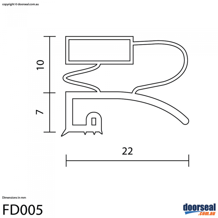 Amana: R25N (Screw In or Moulded Lip) - Fridge