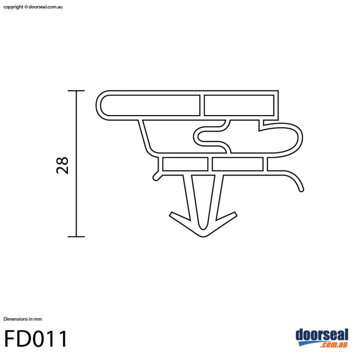 FD011 (Push in seal)