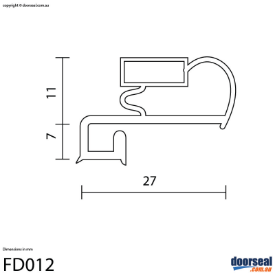 Admiral: 1T29C (Screw In or Moulded Lip) - Fridge