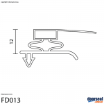 NEC: FR454 (Push in seal) - Fridge