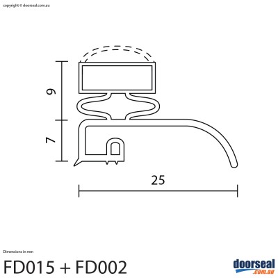 Electrice: EEP130-04 (Screw In or Moulded Lip) - Fridge