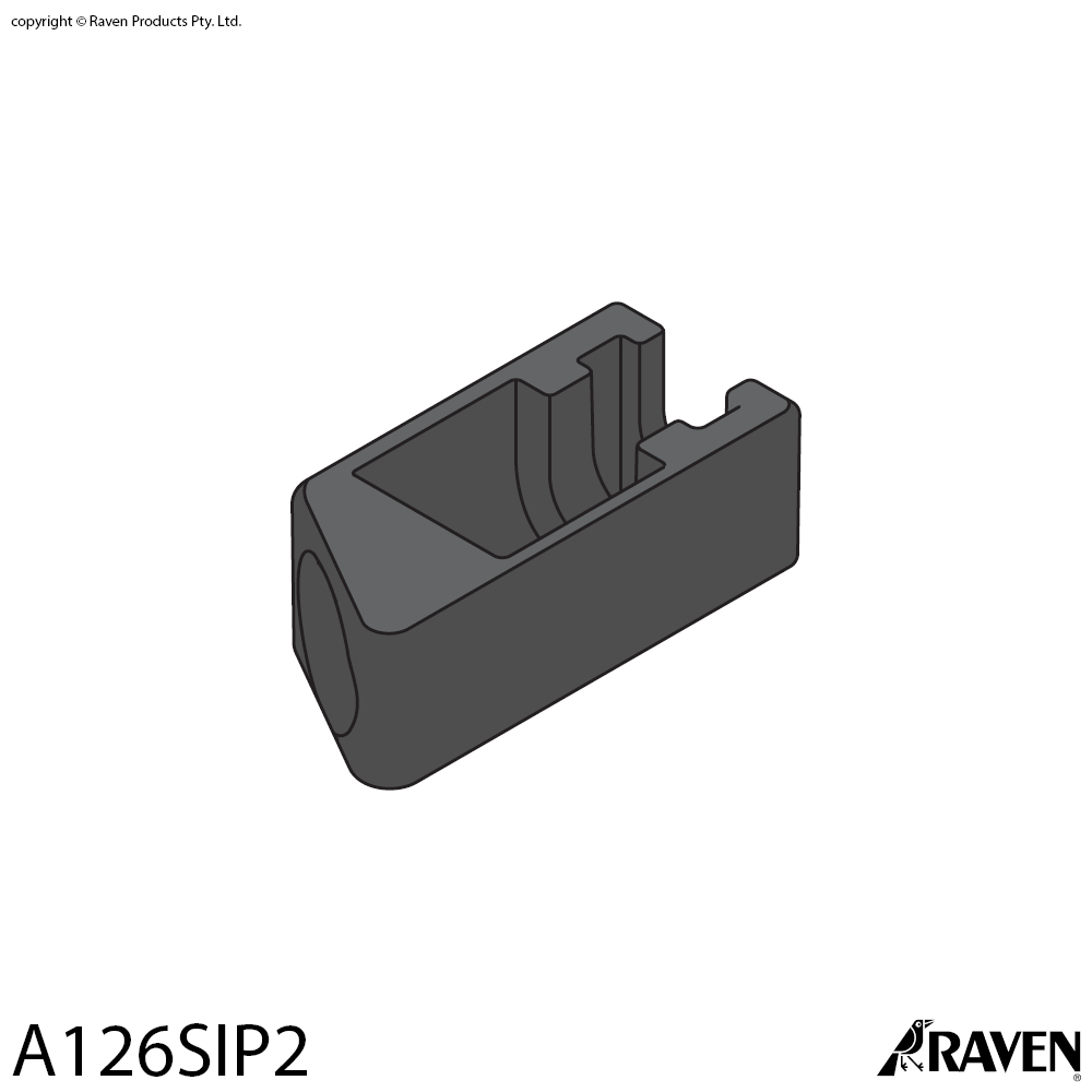 RP126, RP127, RP128 Striker Block Assembly | Doorseal.com.au